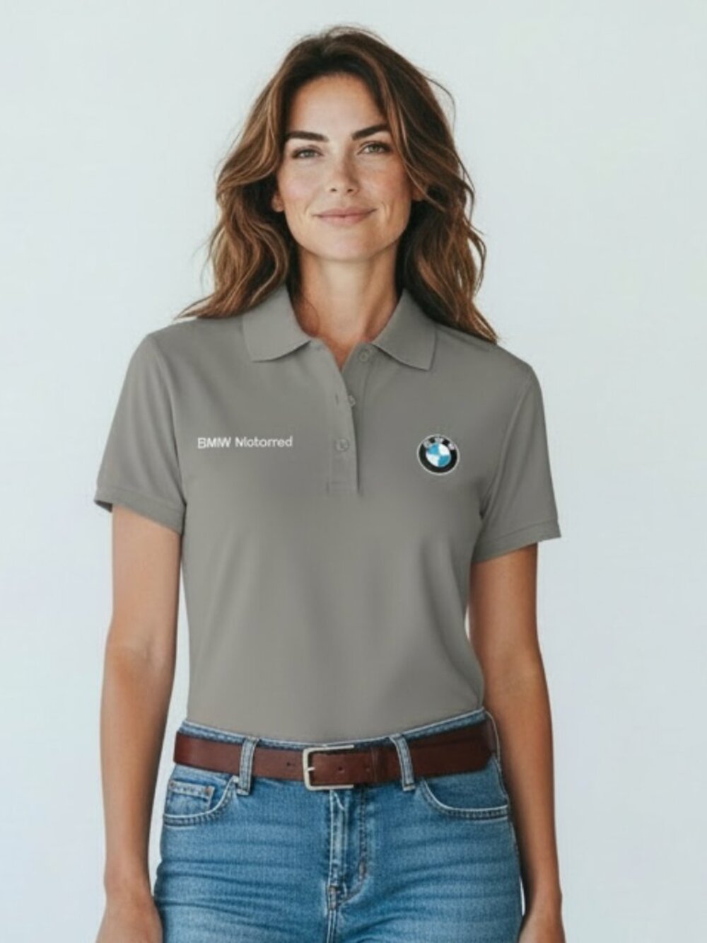 $75 NWT BMW Motorrad Classic Performance Polo S